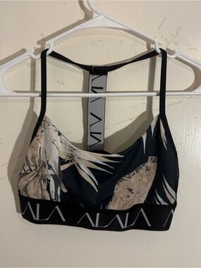 Alala Crest T-Back Bra in Tropic Print